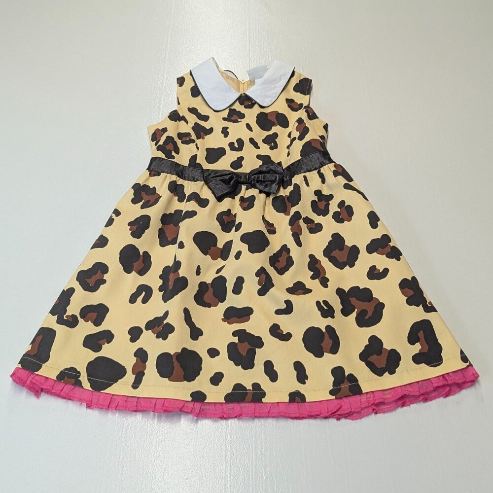 Harajuku Mini 20th Anniversary Collection Size 10/12 Leopard Print Dress